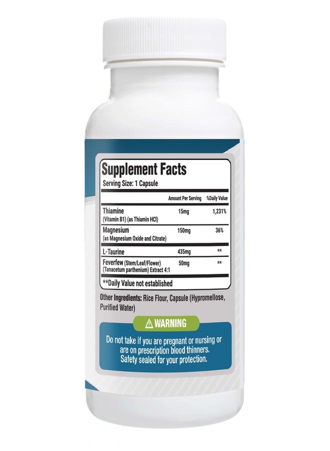 Basic Vigor Migrastil Migraine Support Kit with Migraine Stick, Capsules & Nausea Inhaler. Made in The USA - Image 2